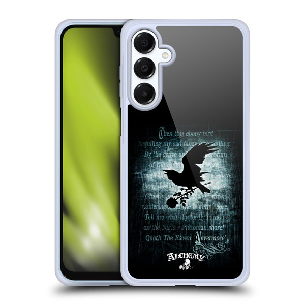 Alchemy Gothic Wing Nevermore Soft Gel Case for Samsung Galaxy A16 5G & MagSafe