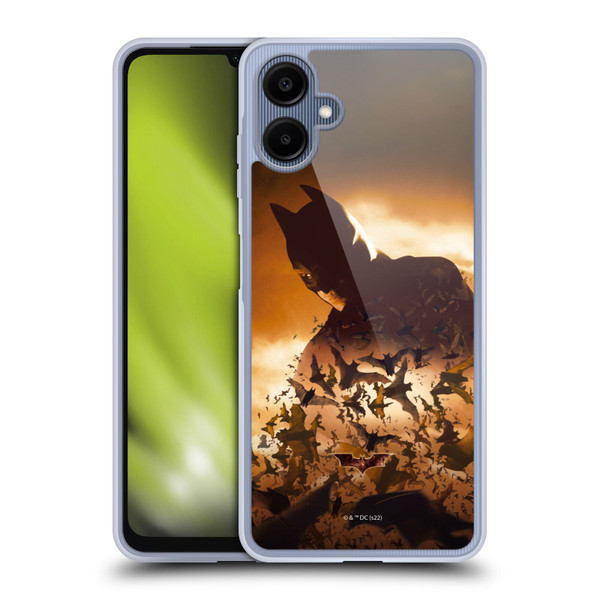 Batman Begins Graphics Poster Soft Gel Case for Samsung Galaxy A06 4G / 5G