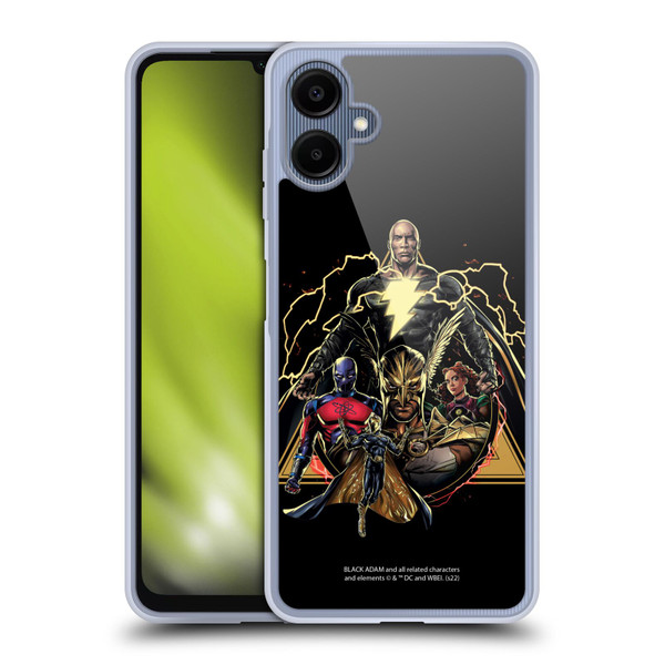 Black Adam Graphics Group Soft Gel Case for Samsung Galaxy A06 4G / 5G