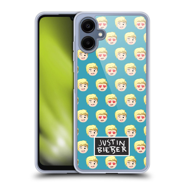 Justin Bieber Justmojis Patterns Soft Gel Case for Samsung Galaxy A06 4G / 5G