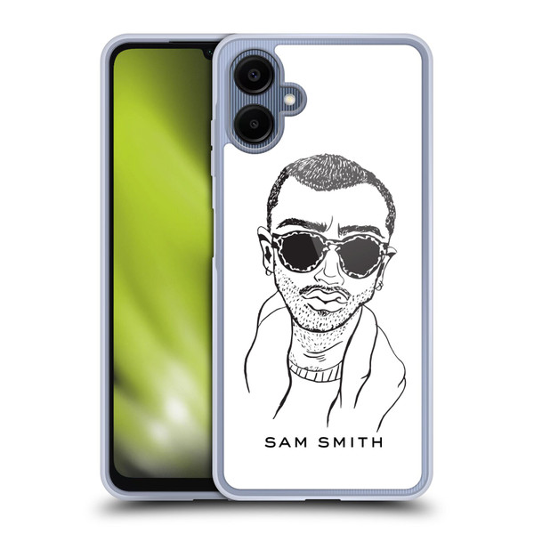 Sam Smith Art Illustration Soft Gel Case for Samsung Galaxy A06 4G / 5G