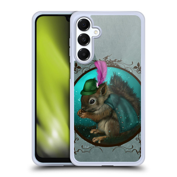 Ash Evans Animals Squirrel Soft Gel Case for Samsung Galaxy A16 5G & MagSafe