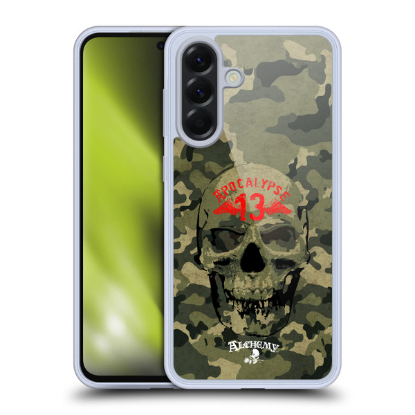 Alchemy Gothic Skull Camo Skull Soft Gel Case for Samsung Galaxy A56 5G