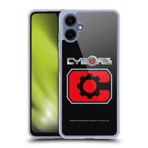 Cyborg DC Comics Logos Retro Soft Gel Case for Samsung Galaxy A06 4G / 5G