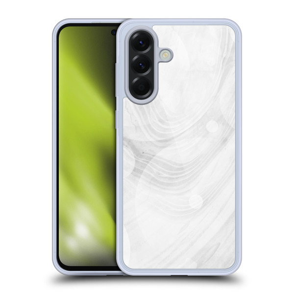 Alyn Spiller Marble White Soft Gel Case for Samsung Galaxy A56 5G