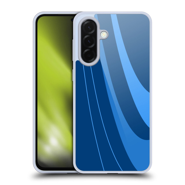 Ameritech Graphics Blue Mono Swirl Soft Gel Case for Samsung Galaxy A36 5G