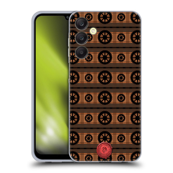 Anne Stokes Steampunk Cogs Soft Gel Case for Samsung Galaxy A25 5G