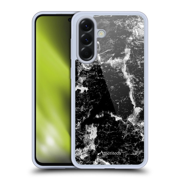 Ameritech Graphics Black Marble Soft Gel Case for Samsung Galaxy A56 5G
