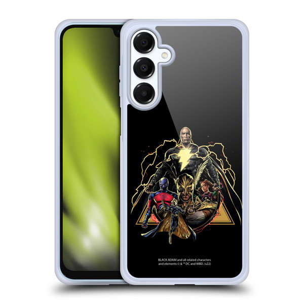 Black Adam Graphics Group Soft Gel Case for Samsung Galaxy A16 5G & MagSafe