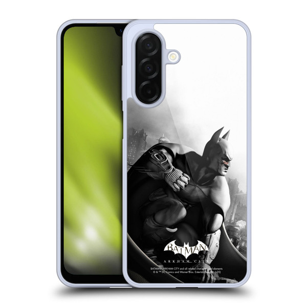 Batman Arkham City Key Art Poster Soft Gel Case for Samsung Galaxy A26 5G
