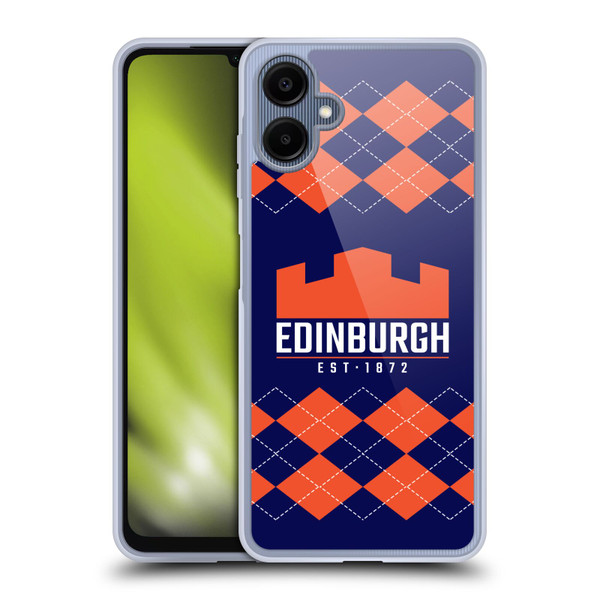 Edinburgh Rugby Logo 2 Argyle Soft Gel Case for Samsung Galaxy A06 4G / 5G
