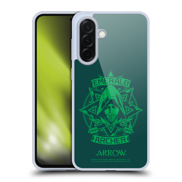 Arrow TV Series Graphics Archer Illustration Soft Gel Case for Samsung Galaxy A36 5G