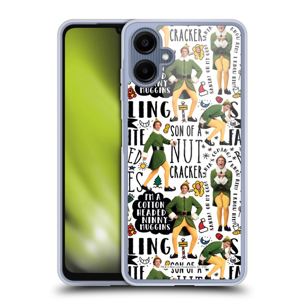 Elf Movie Graphics 2 Buddy Pattern Soft Gel Case for Samsung Galaxy A06 4G / 5G
