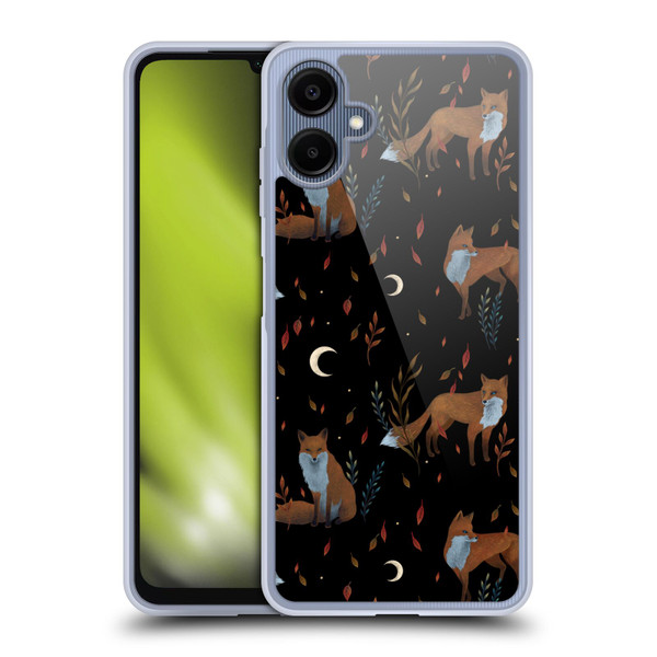 Episodic Drawing Art Foxes Pattern Soft Gel Case for Samsung Galaxy A06 4G / 5G