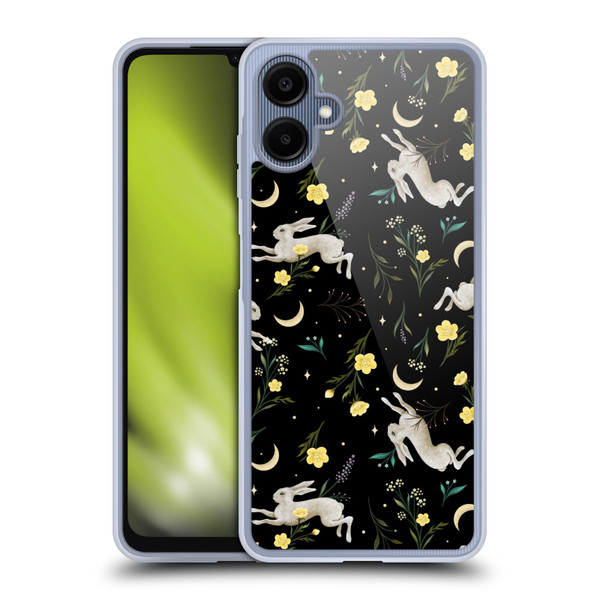 Episodic Drawing Pattern Bunny Night Soft Gel Case for Samsung Galaxy A06 4G / 5G