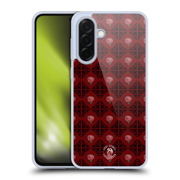 Anne Stokes Gothic Logo Pattern Soft Gel Case for Samsung Galaxy A36 5G