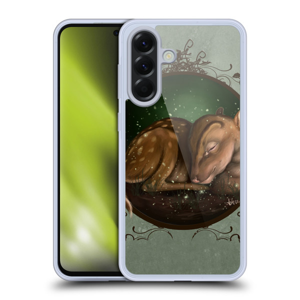 Ash Evans Animals Foundling Fawn Soft Gel Case for Samsung Galaxy A56 5G