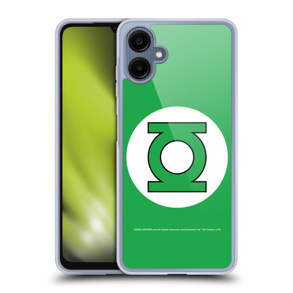 Green Lantern DC Comics Logos Classic Soft Gel Case for Samsung Galaxy A06 4G / 5G
