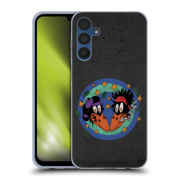 The Black Crowes Graphics Distressed Soft Gel Case for Samsung Galaxy A15 & MagSafe
