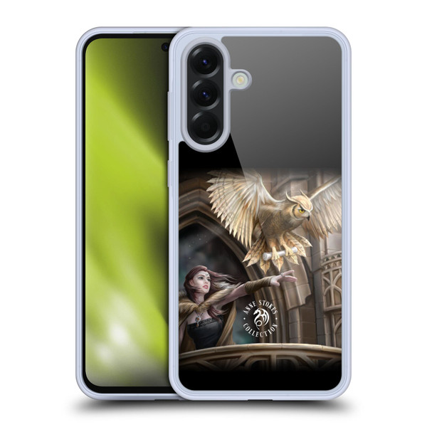 Anne Stokes Owls Messenger Soft Gel Case for Samsung Galaxy A56 5G