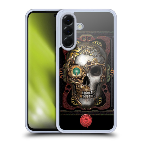 Anne Stokes Steampunk Skull Soft Gel Case for Samsung Galaxy A56 5G