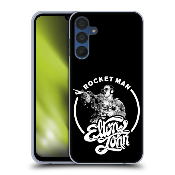 Elton John Rocketman Key Art 2 Soft Gel Case for Samsung Galaxy A15 & MagSafe