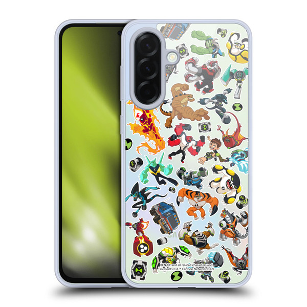 Ben 10: Animated Series Graphics Alien Pattern Soft Gel Case for Samsung Galaxy A36 5G