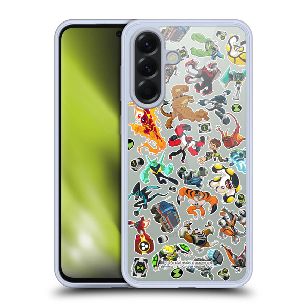 Ben 10: Animated Series Graphics Alien Pattern Soft Gel Case for Samsung Galaxy A56 5G