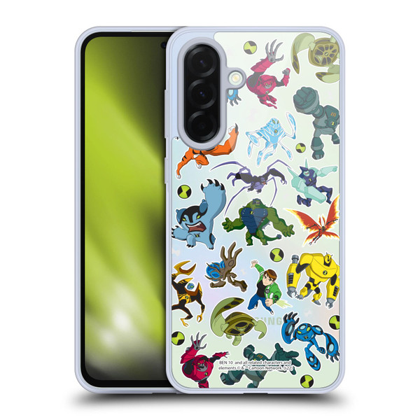 Ben 10: Ultimate Alien Graphics Alien Pattern Soft Gel Case for Samsung Galaxy A36 5G