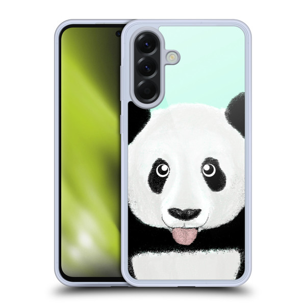 Barruf Animals The Cute Panda Soft Gel Case for Samsung Galaxy A56 5G