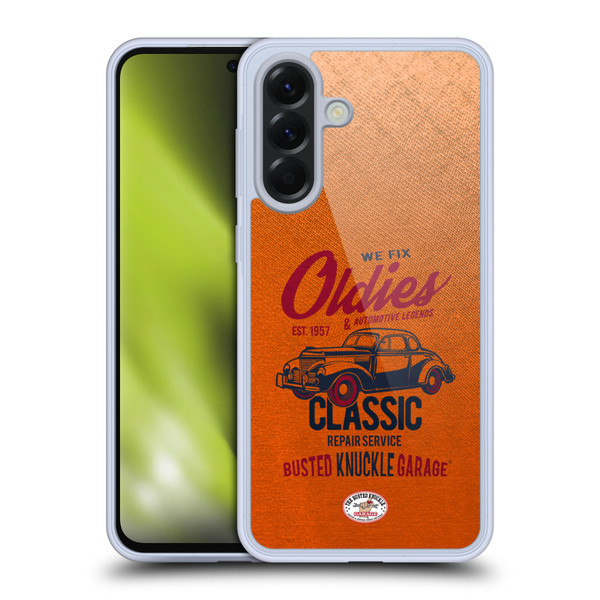 Busted Knuckle Garage Graphics Classic Soft Gel Case for Samsung Galaxy A56 5G