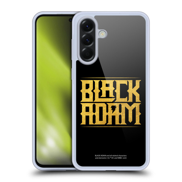 Black Adam Graphics Logotype Soft Gel Case for Samsung Galaxy A56 5G