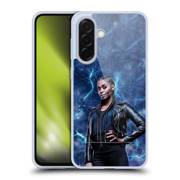Black Lightning Characters Anissa Pierce Soft Gel Case for Samsung Galaxy A36 5G