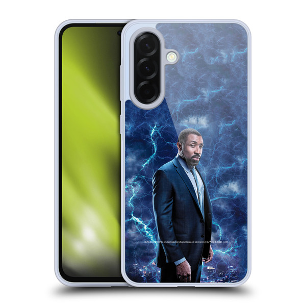 Black Lightning Characters Jefferson Pierce Soft Gel Case for Samsung Galaxy A36 5G