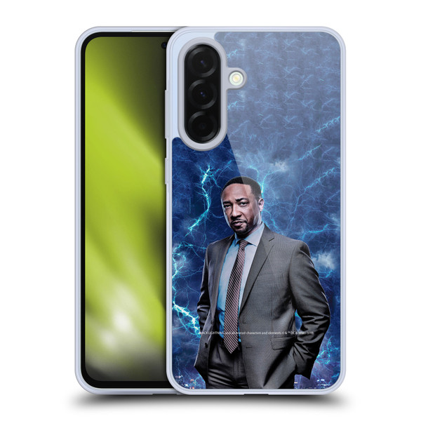 Black Lightning Characters William Henderson Soft Gel Case for Samsung Galaxy A36 5G