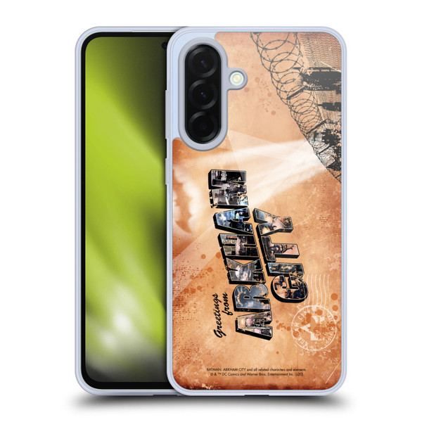 Batman Arkham City Graphics Postcard Soft Gel Case for Samsung Galaxy A36 5G