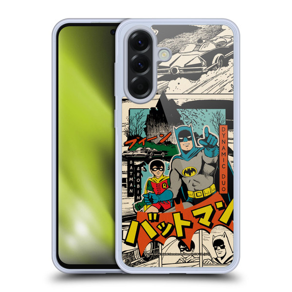 Batman DC Comics Bat-Manga! Collage Soft Gel Case for Samsung Galaxy A56 5G