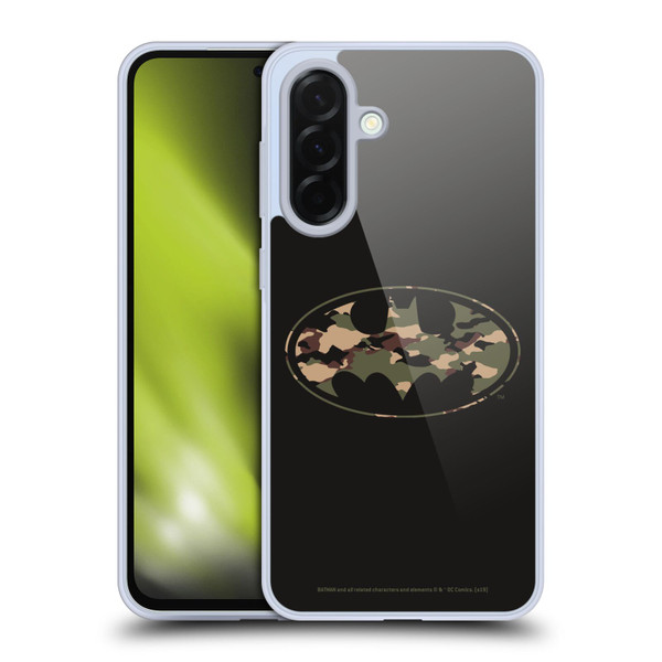 Batman DC Comics Logos Camouflage Soft Gel Case for Samsung Galaxy A36 5G