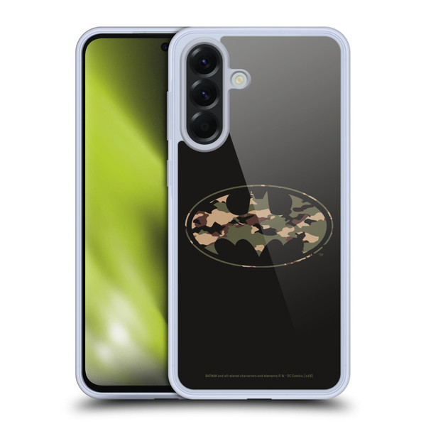 Batman DC Comics Logos Camouflage Soft Gel Case for Samsung Galaxy A56 5G