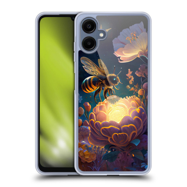 JK Stewart Art Bee Soft Gel Case for Samsung Galaxy A06 4G / 5G