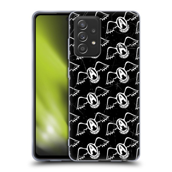 Aerosmith Classics Logo Pattern Soft Gel Case for Samsung Galaxy A52 / A52s / 5G (2021)