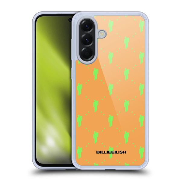 Billie Eilish Key Art Blohsh Pattern Soft Gel Case for Samsung Galaxy A56 5G