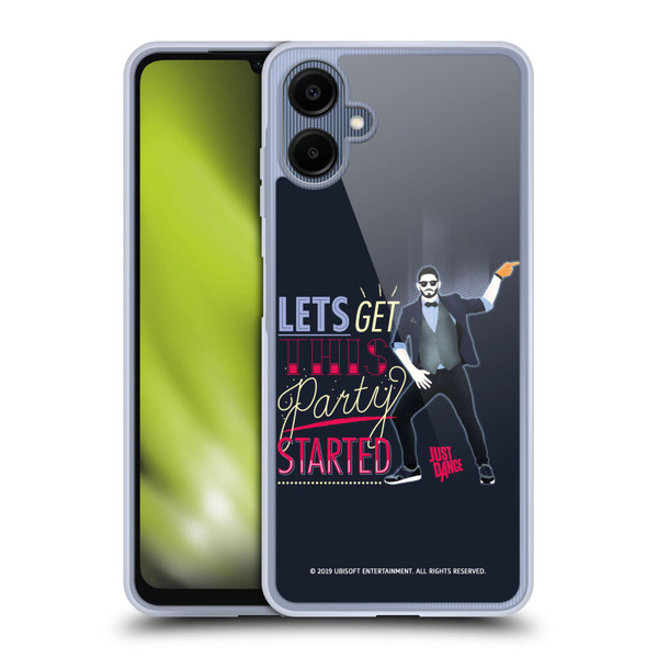 Just Dance Artwork Compositions Party Started Soft Gel Case for Samsung Galaxy A06 4G / 5G