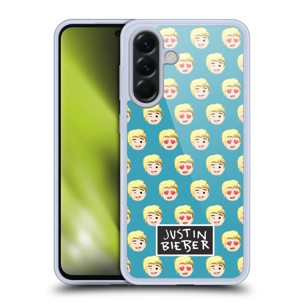 Justin Bieber Justmojis Patterns Soft Gel Case for Samsung Galaxy A56 5G