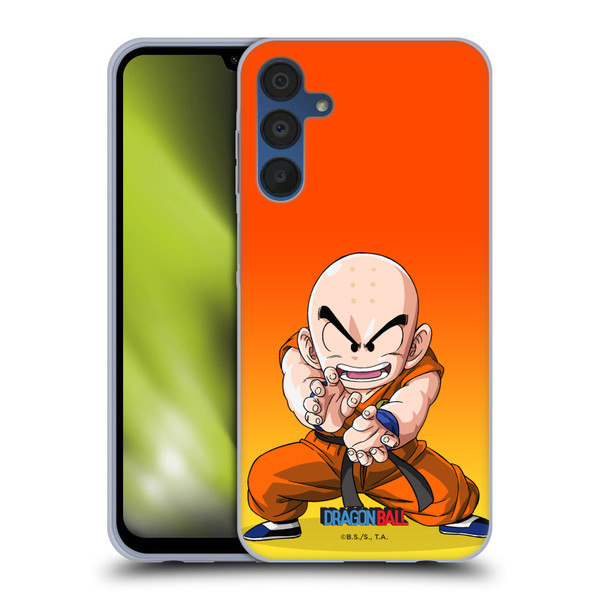 Dragon Ball Characters Krillin Soft Gel Case for Samsung Galaxy A15 & MagSafe