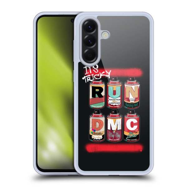 Run-D.M.C. Key Art Spray Cans Soft Gel Case for Samsung Galaxy A56 5G