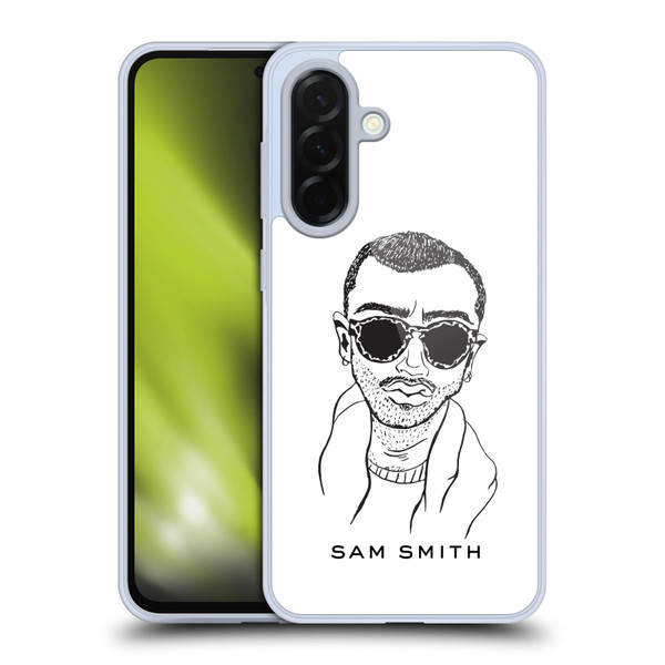 Sam Smith Art Illustration Soft Gel Case for Samsung Galaxy A36 5G