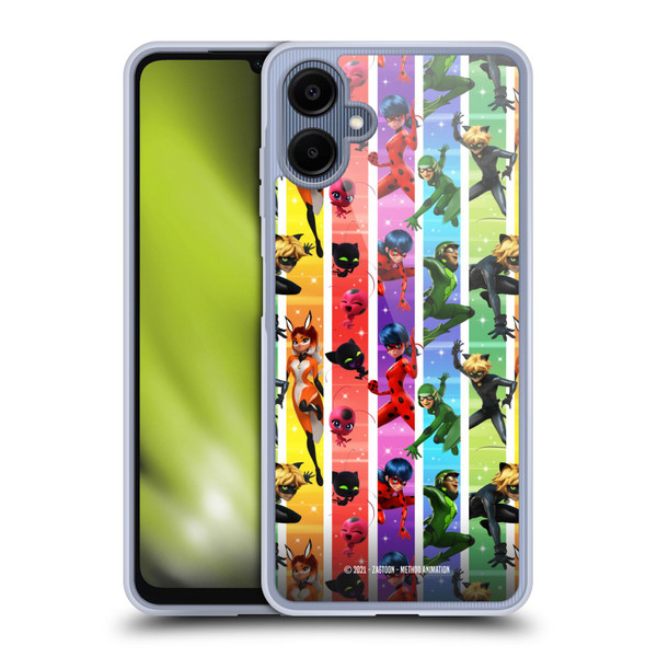 Miraculous Ladybug Graphics Pattern Soft Gel Case for Samsung Galaxy A06 4G / 5G