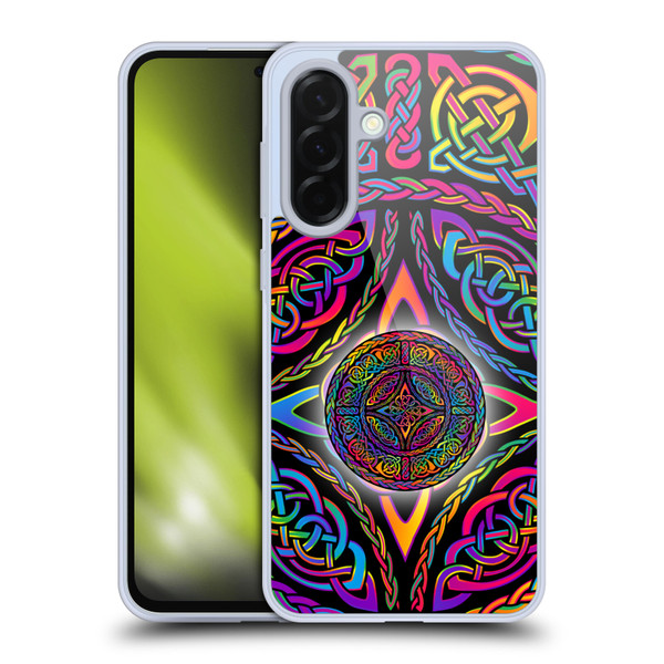 Beth Wilson Rainbow Celtic Knots Shield Soft Gel Case for Samsung Galaxy A36 5G