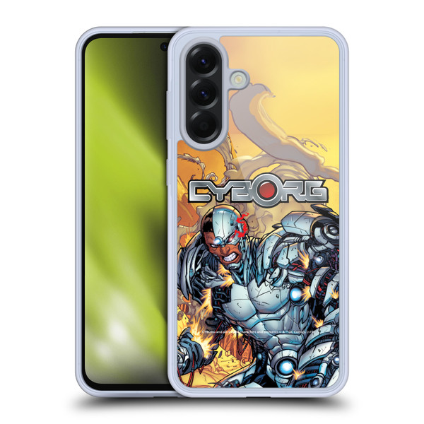 Cyborg DC Comics Fast Fashion Comic Soft Gel Case for Samsung Galaxy A56 5G